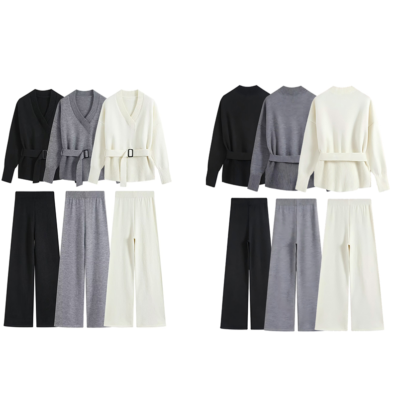 Women'S Fashion Trends Spring 2026 - Conjunto de Cinto Tricotado Feminino Guobioziy