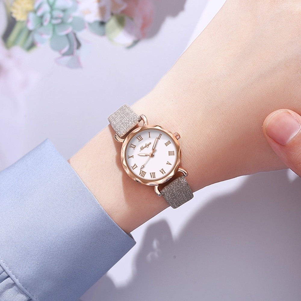 Women'S Fashion Digital Watch - Novos Relógios com Pulseira de Couro