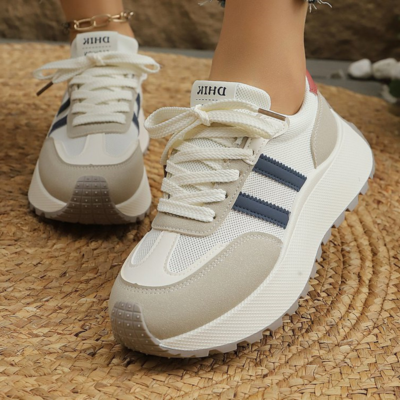 Women Fashion Model - Moda respirável malha esportiva casual feminino