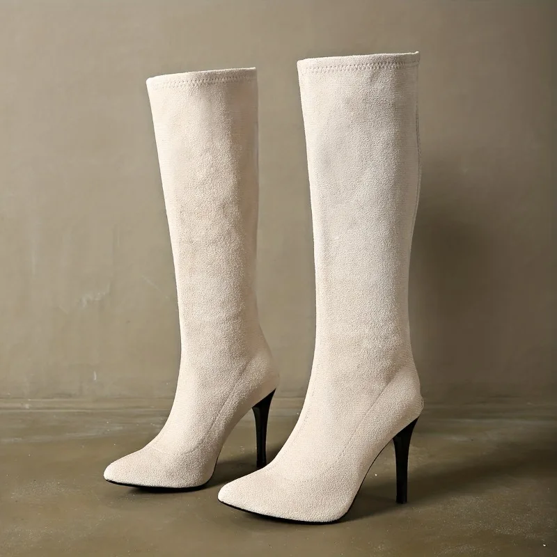 Botas da moda feminina 	 Dedo  - Women'S Fashion Knee High Boots avaliação e preço