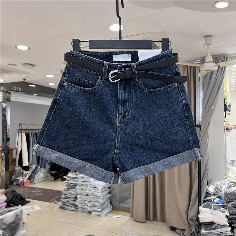 Shorts Jeans Feminino de Verão - Denim Shorts Women avaliação e preço