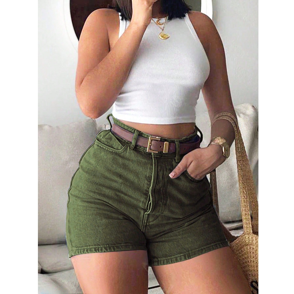 Shorts de Jeans Femininos de V - Denim Shorts Women avaliação e preço