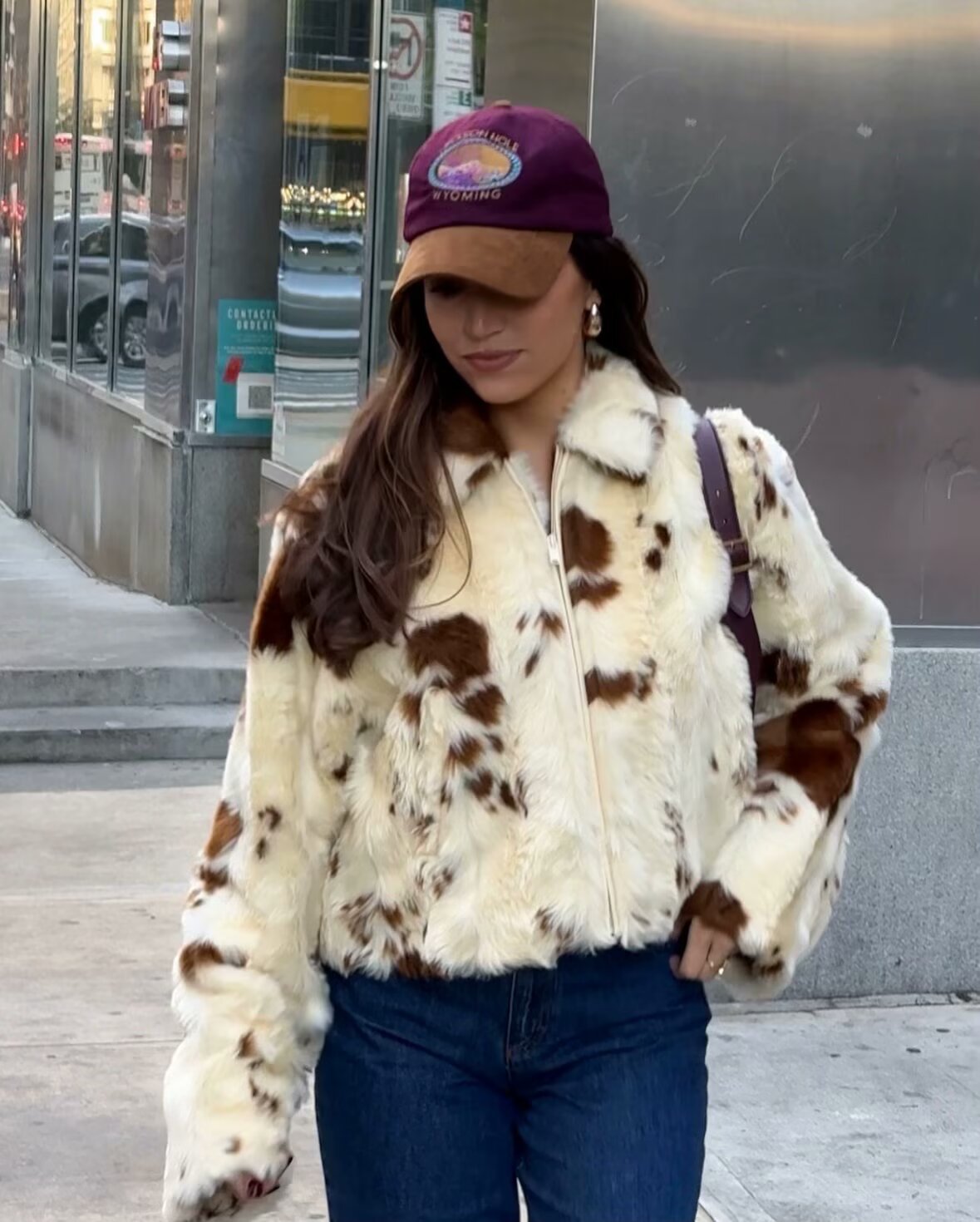 Casaco de Pele Sintética com E - Women Fashion Icon avaliação e preço