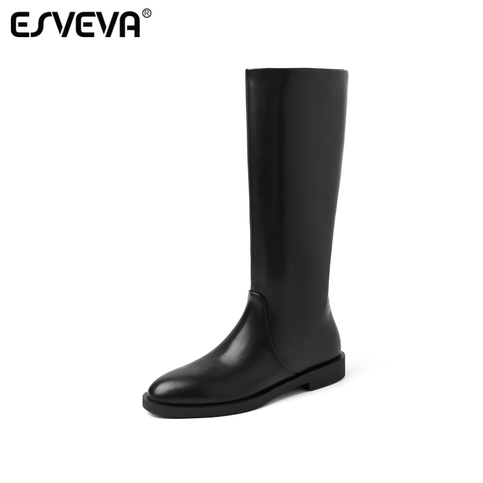 ESVEVA 2027 Botas Femininas de - Women'S Fashion Knee High Boots avaliação e preço