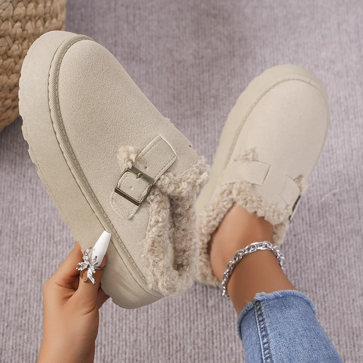 2024 moda outono e inverno fiv - Women'S Fashion Ugg Boots avaliação e preço