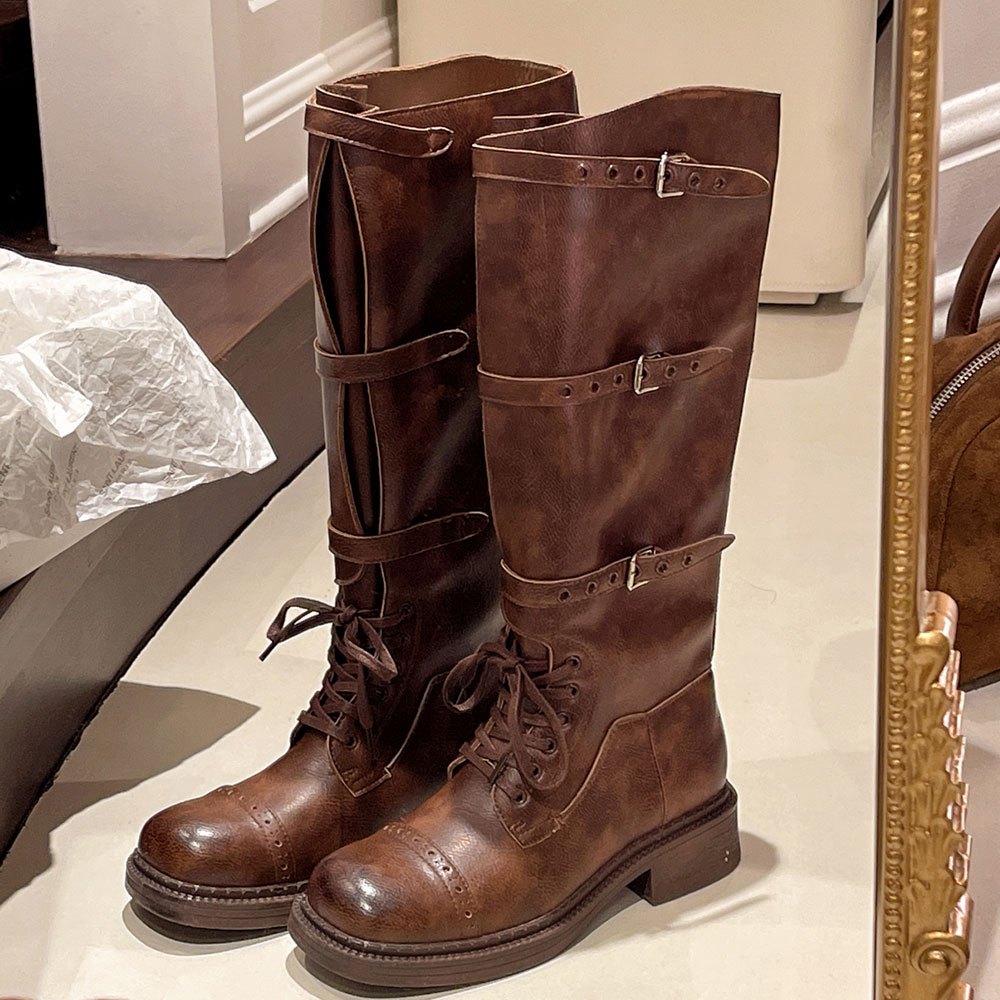 Botas altas de joelho feminina - Women'S Fashion Knee High Boots avaliação e preço