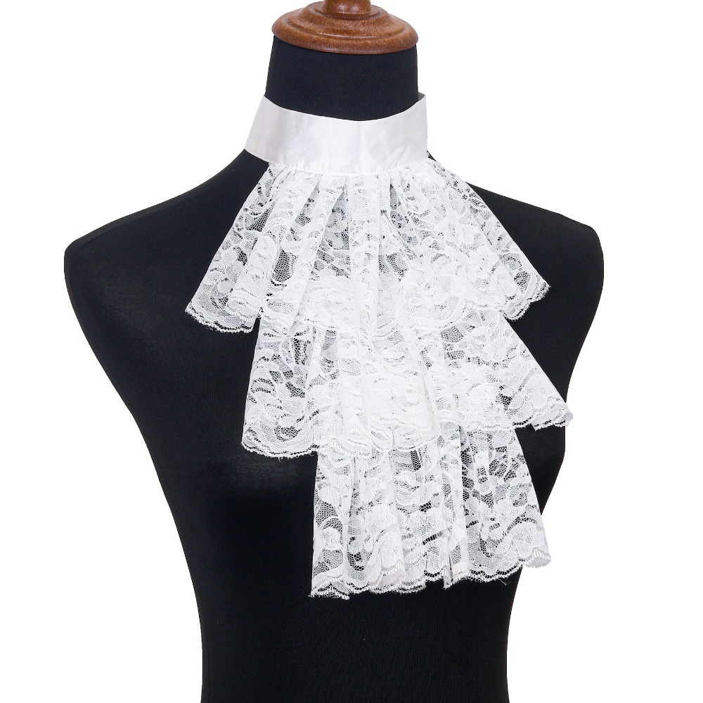 Gola Jabot de Renda Vitoriana  - Women'S Fashion Victorian avaliação e preço