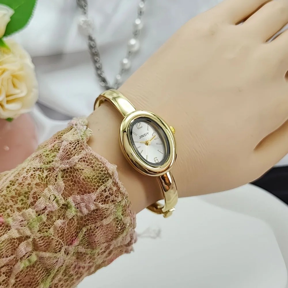 Relógio de Quartzo Dourado de  - Women'S Fashion Digital Watch avaliação e preço