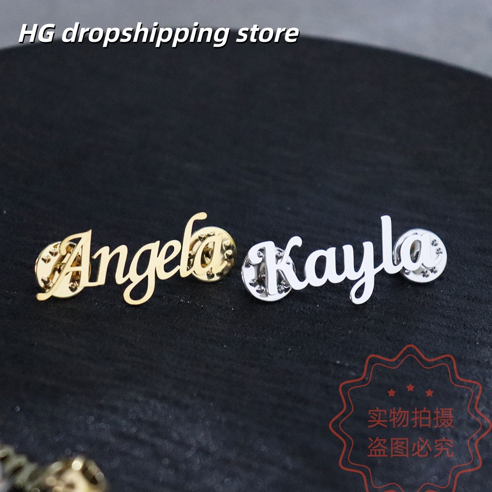 Broche com placa de identifica - Women Fashion Fun avaliação e preço