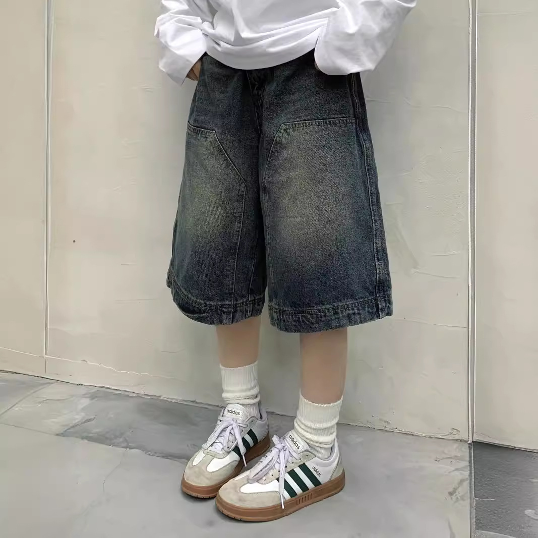 Mulheres y2k vintage baggy jea - Denim Shorts Women avaliação e preço