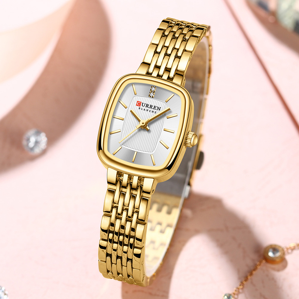 Curren nova moda aço inoxidáve - Women'S Fashion Digital Watch avaliação e preço