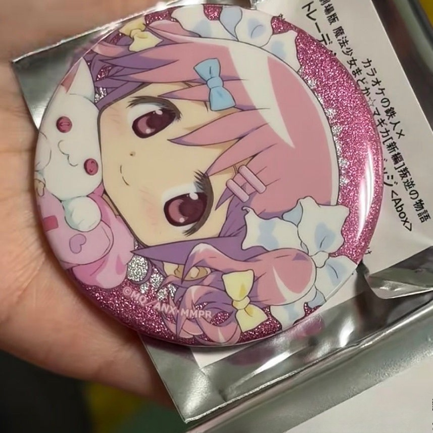 58mm bonito anime puella magi  - Women Fashion Icon avaliação e preço