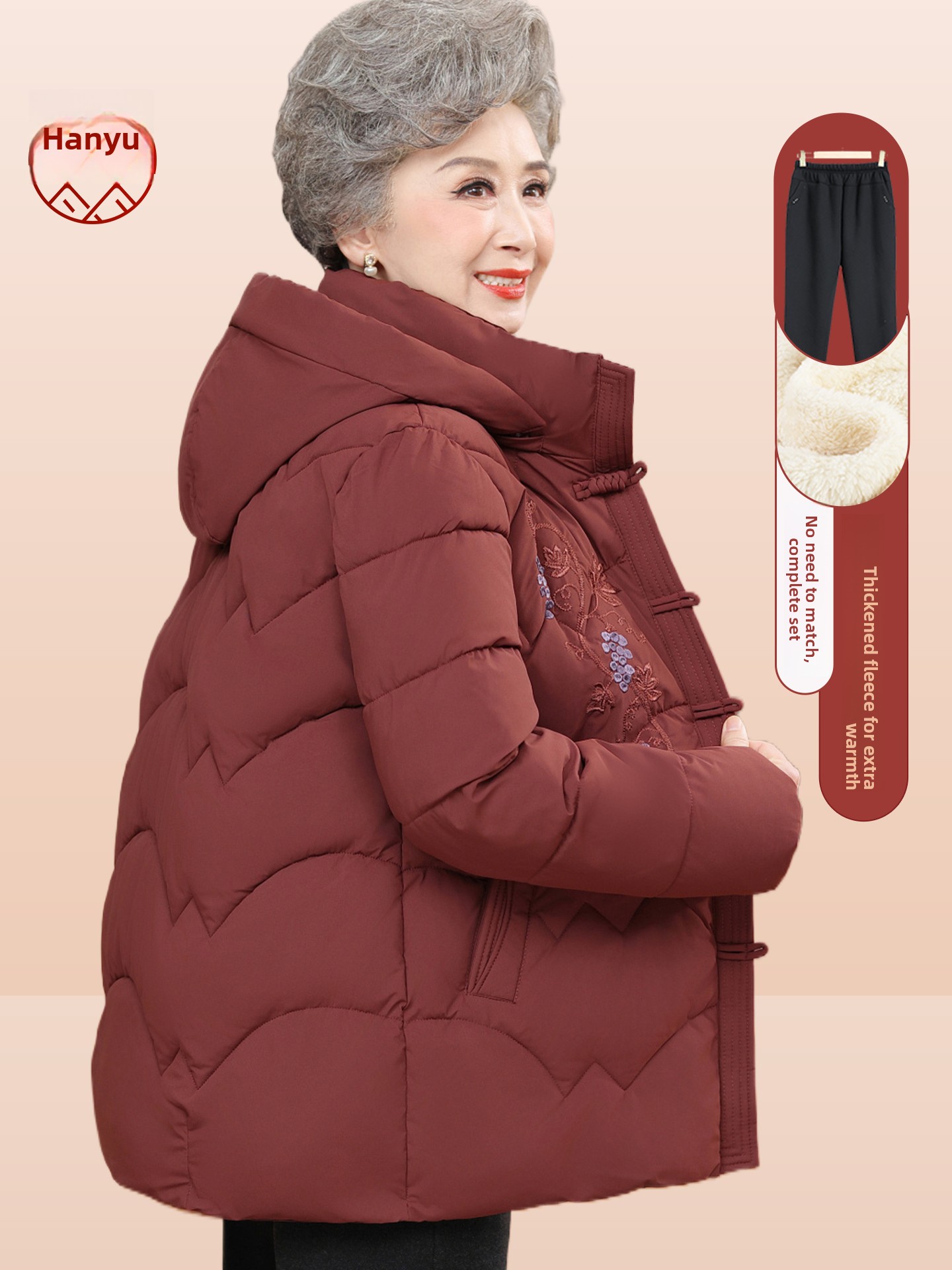 Jaqueta de Algodão Forrada com - Women Fashion Over 60 avaliação e preço