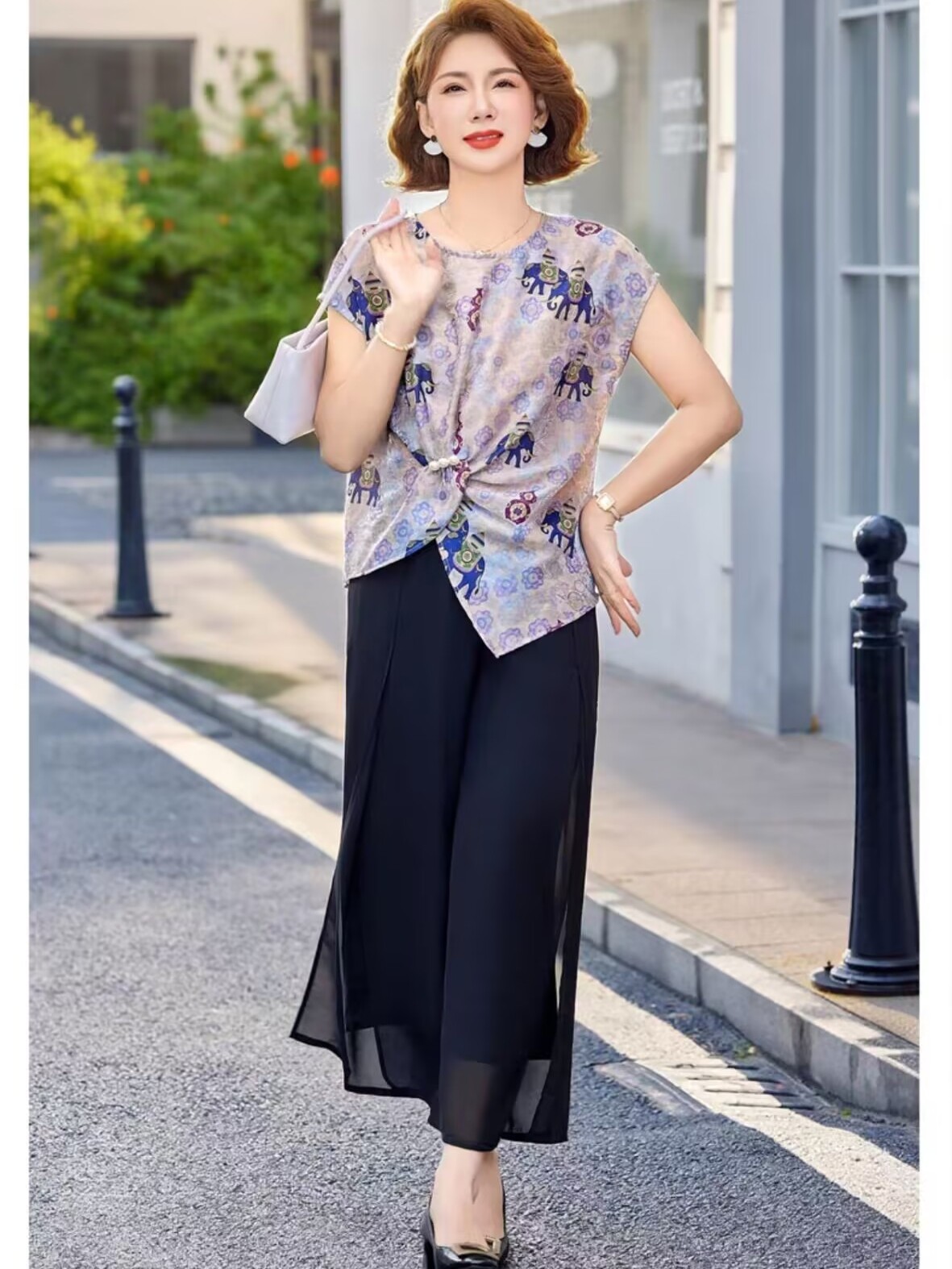 Conjunto de Roupa de Verão Ele - Women Fashion Over 60 avaliação e preço