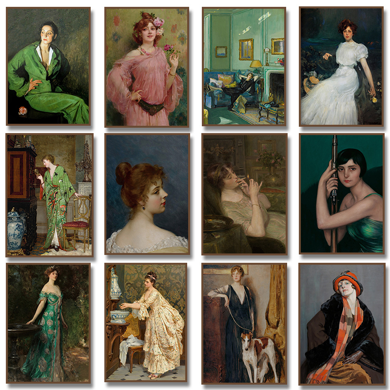Pôster de Retrato de Mulheres  - Women'S Fashion Victorian avaliação e preço