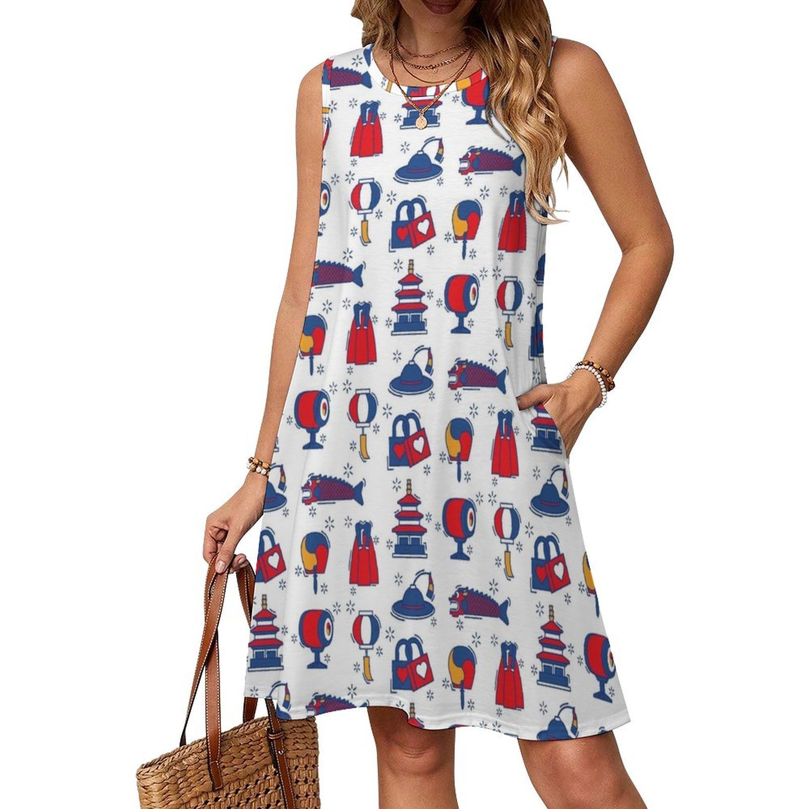 Vestido Hanbok com Estampa de  - Women Fashion Icon avaliação e preço