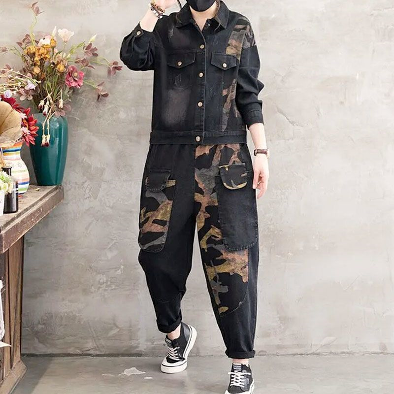 2025 outono denim jaqueta tern - Women'S Fashion Denim Jacket avaliação e preço