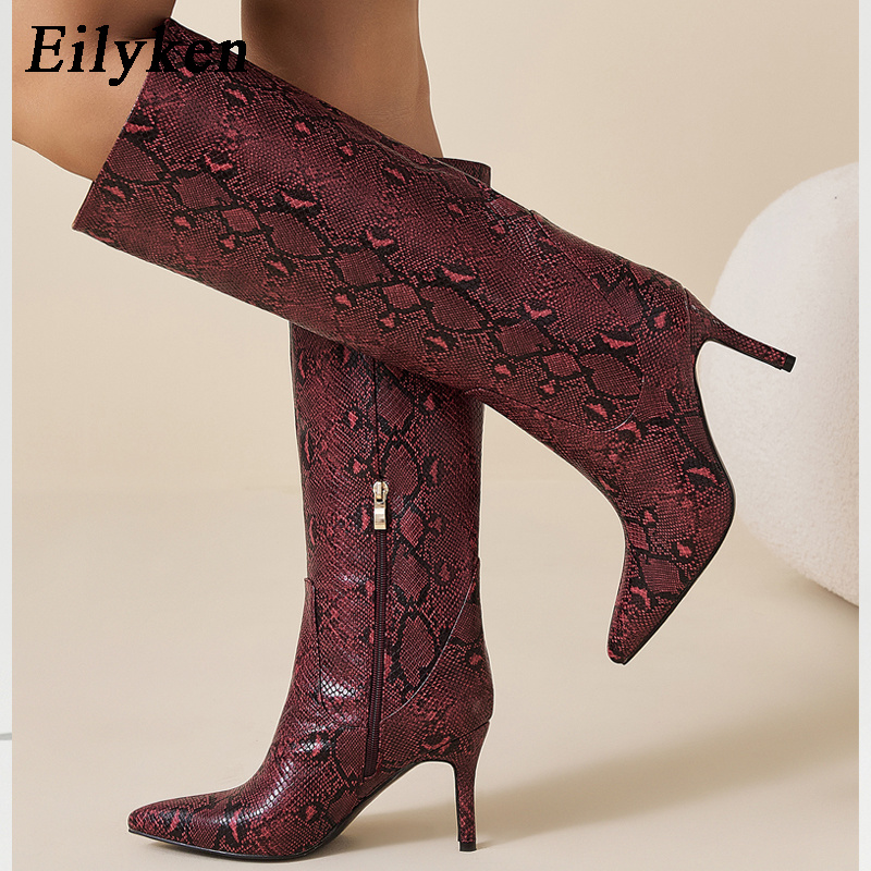 Eilyken Botas Femininas de Sal - Women'S Fashion Knee High Boots avaliação e preço