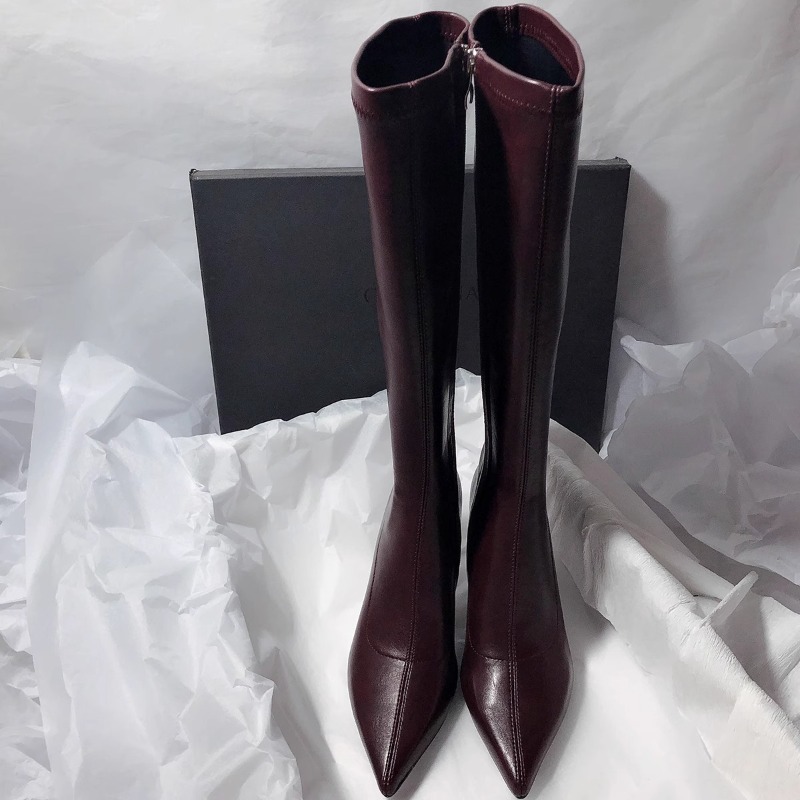 Botas de Salto Alto Femininas  - Women'S Fashion Knee High Boots avaliação e preço