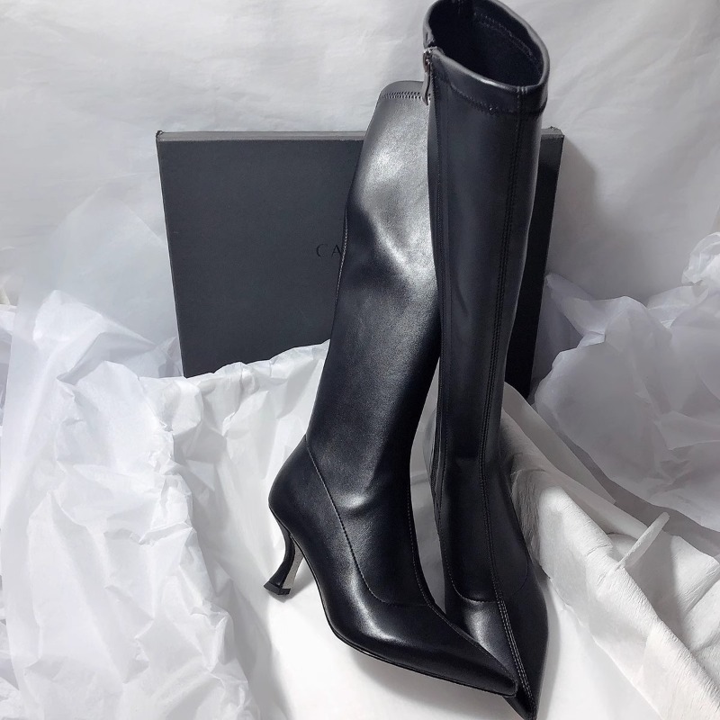 Botas de Salto Alto Femininas  - Women'S Fashion Knee High Boots avaliação e preço