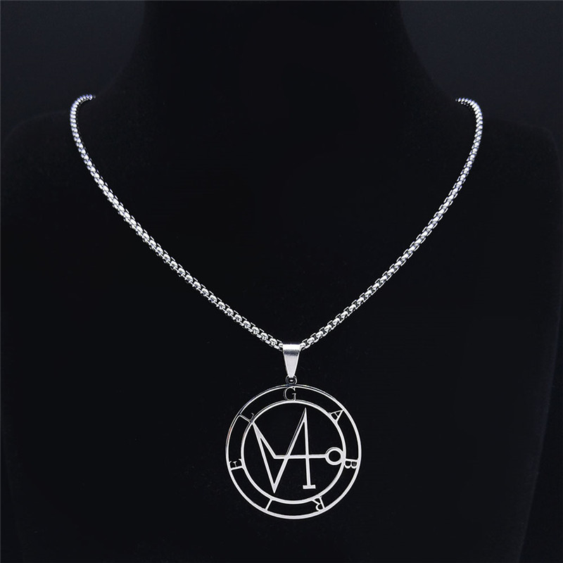Colar de Aço Inoxidável com Si - Women Fashion Icon avaliação e preço