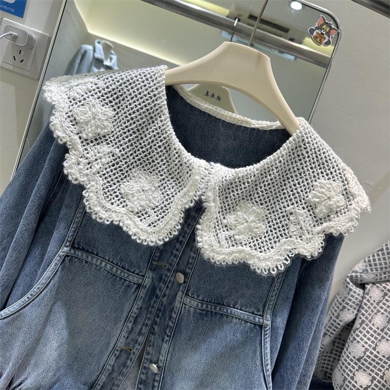 Mulheres primavera outono novo - Women'S Fashion Denim Jacket avaliação e preço