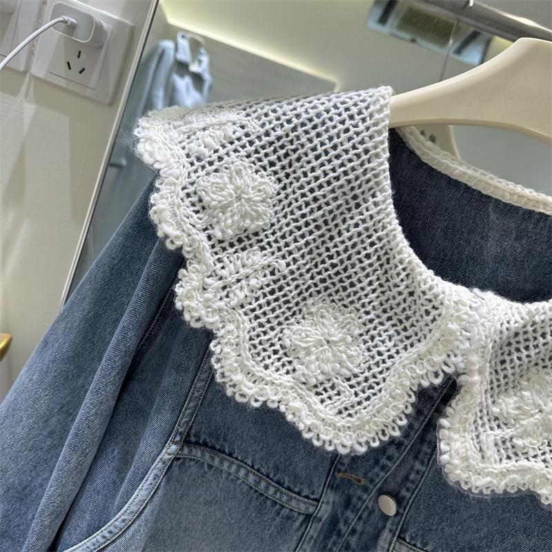 Mulheres primavera outono novo - Women'S Fashion Denim Jacket avaliação e preço