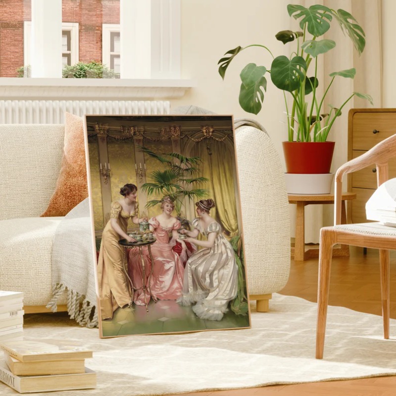 Pôster de retrato feminino ren - Women'S Fashion Victorian avaliação e preço