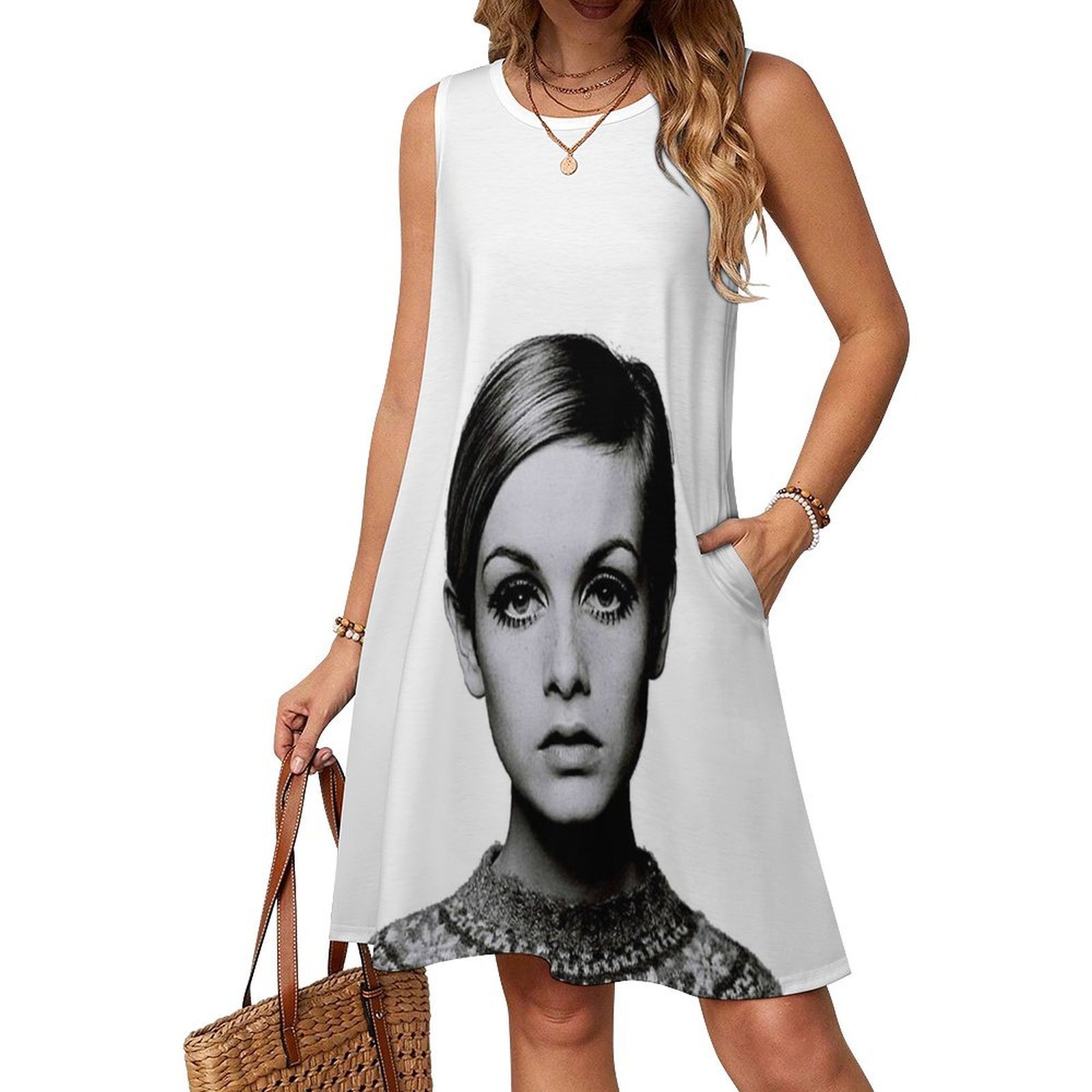 Vestido de férias sexy Twiggy  - Women Fashion Icon avaliação e preço