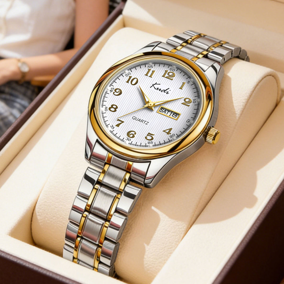 Relógio Feminino de Negócios M - Women'S Fashion Digital Watch avaliação e preço