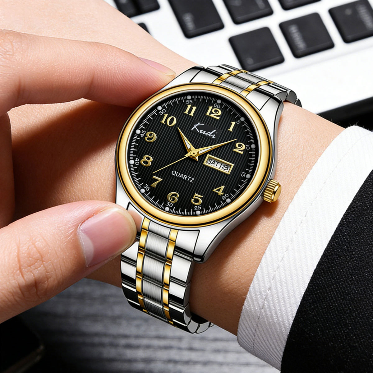 Relógio Feminino de Negócios M - Women'S Fashion Digital Watch avaliação e preço
