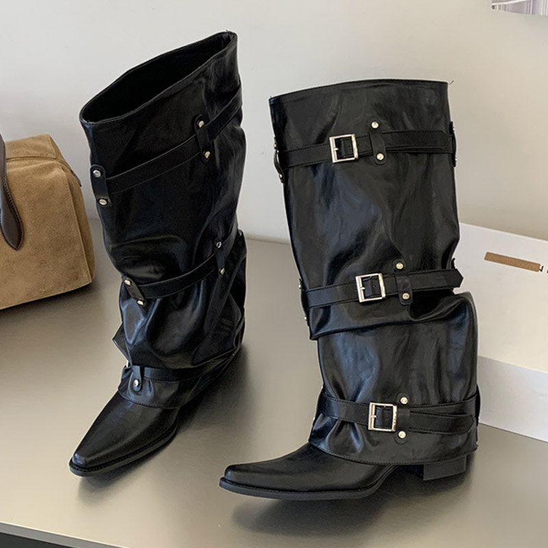 Botas Femininas Eilyken Fashio - Women'S Fashion Knee High Boots avaliação e preço