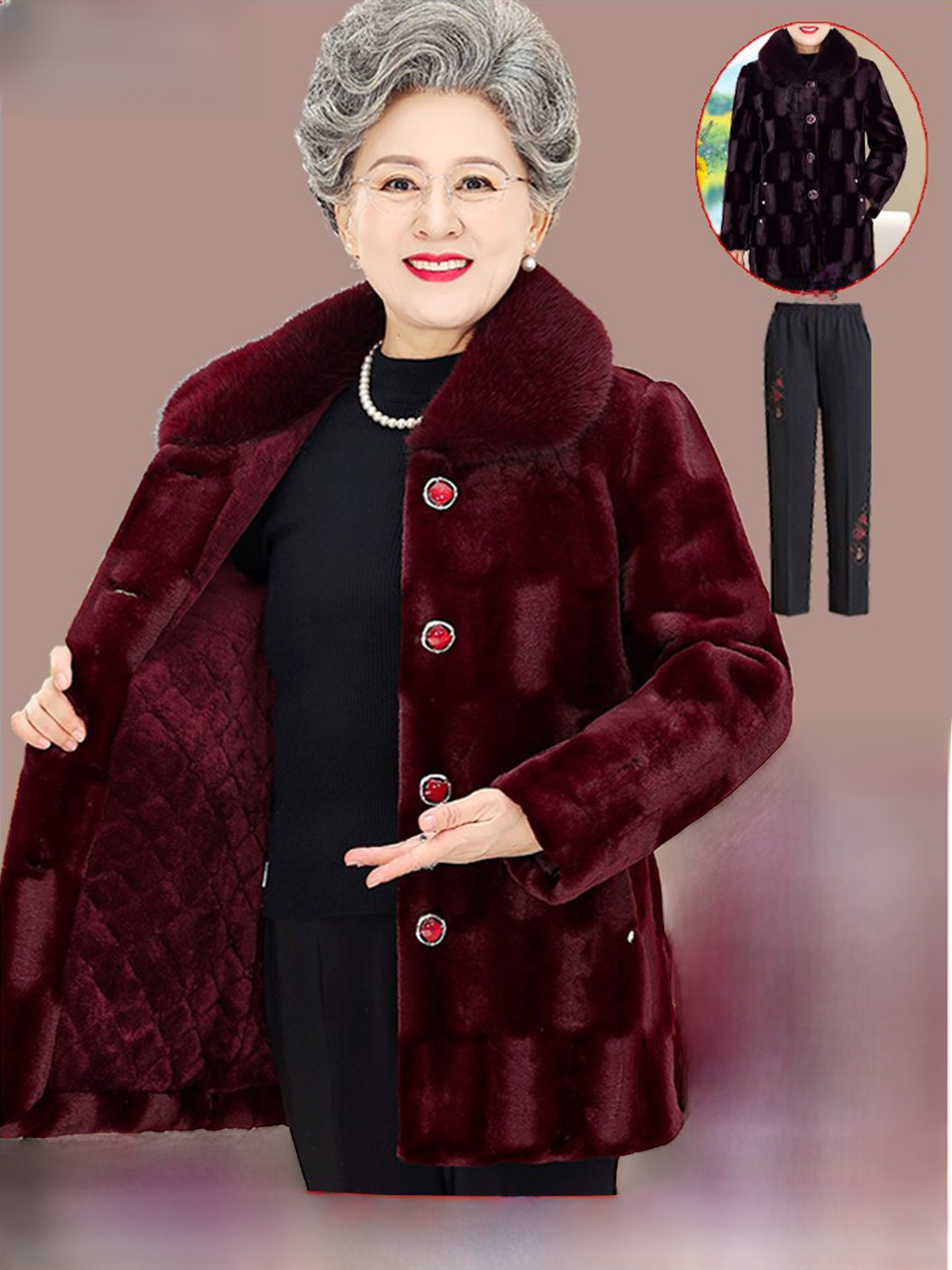 Casaco de Veludo de Visom Engr - Women Fashion Over 60 avaliação e preço