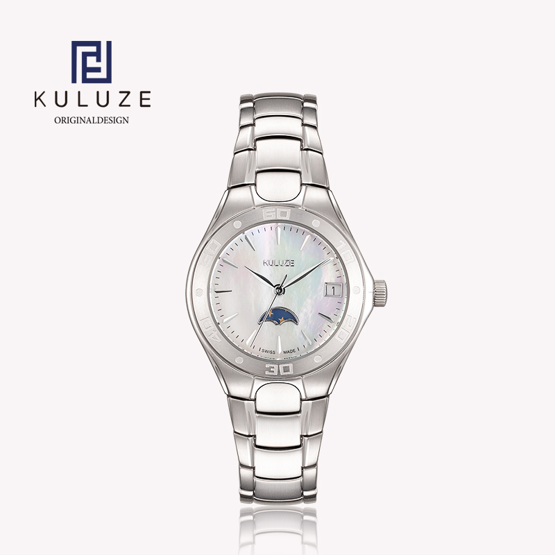 KULUZE-Swiss Ronda 708 Quartz  - Women'S Fashion Digital Watch avaliação e preço